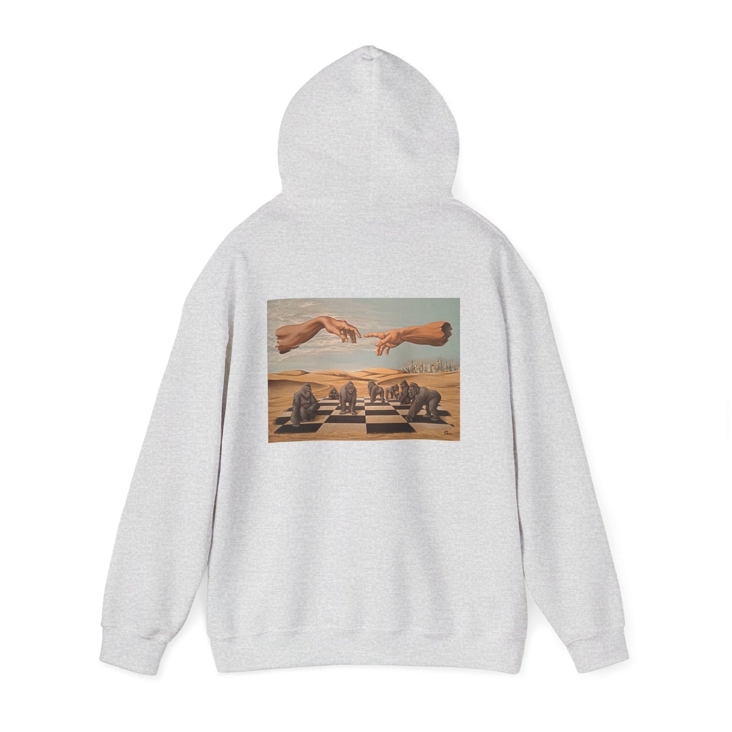 Oltre Confine – Surrealist Art Hoodie