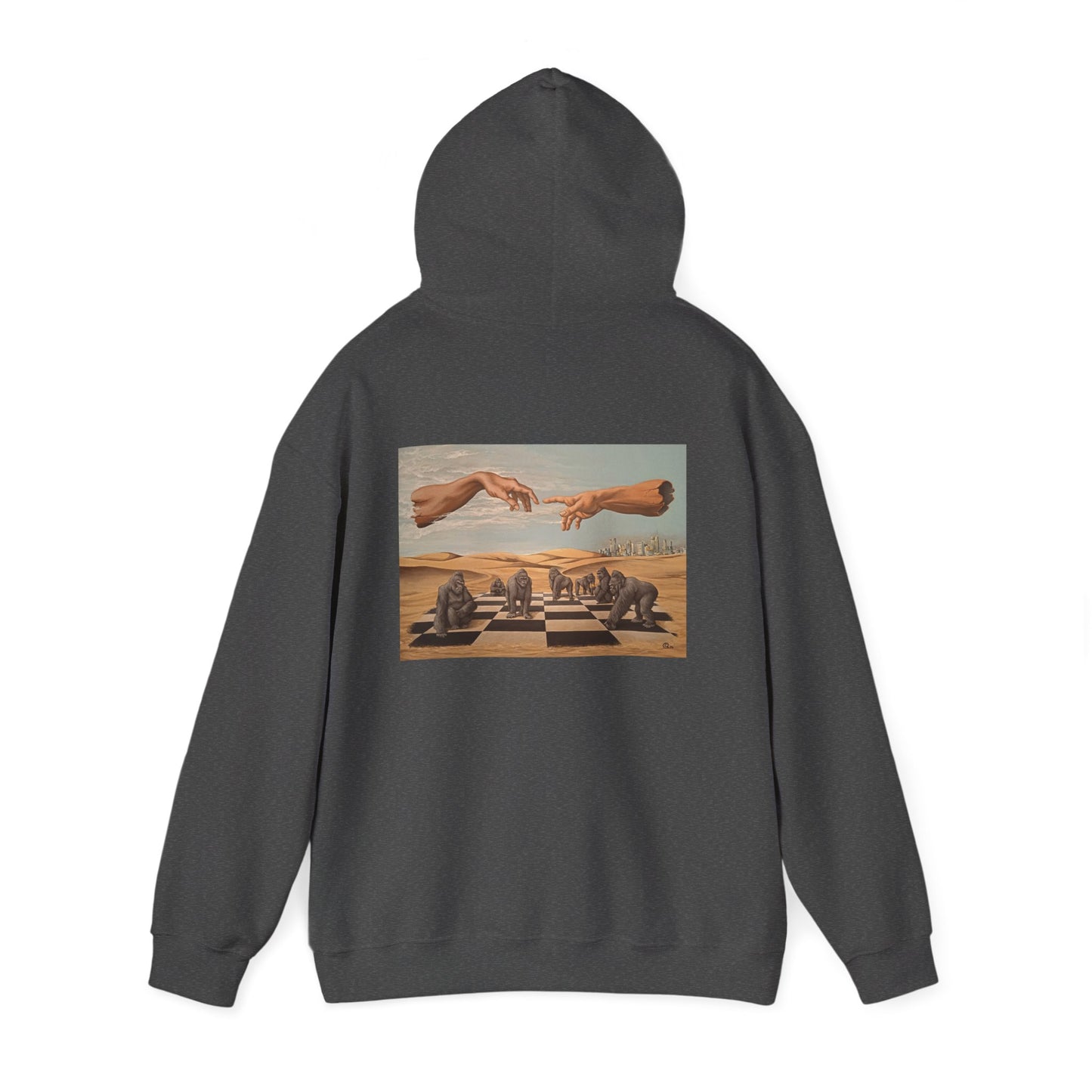 Oltre Confine – Surrealist Art Hoodie