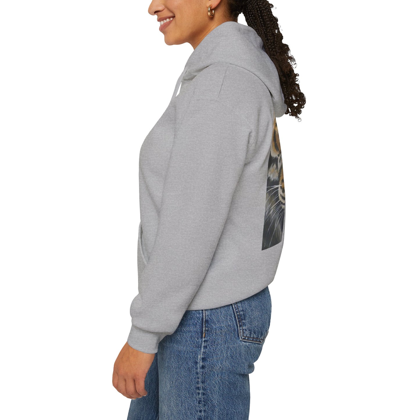 Tiger Portrait – Wearable Art Hoodie