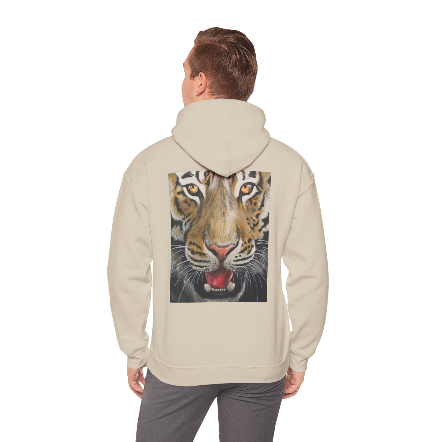 Tiger Portrait – Wearable Art Hoodie