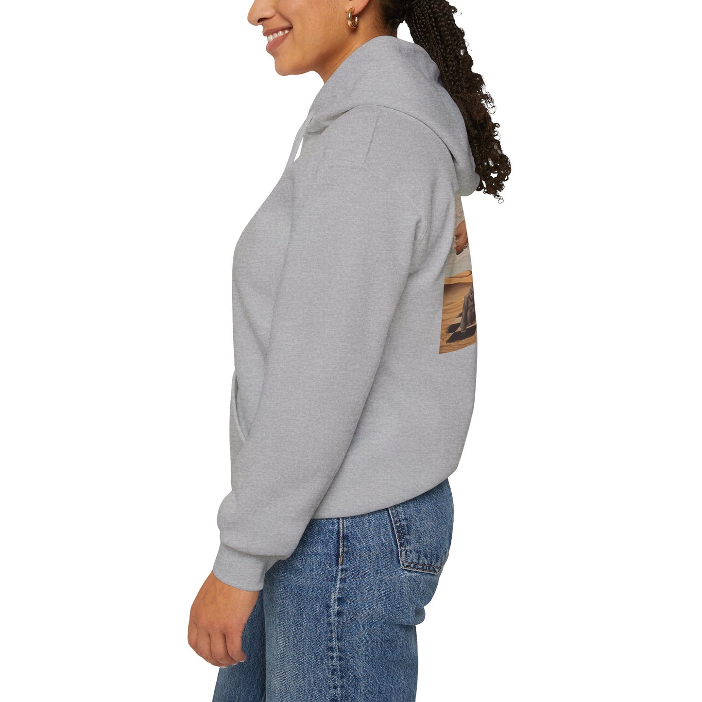 Oltre Confine – Surrealist Art Hoodie