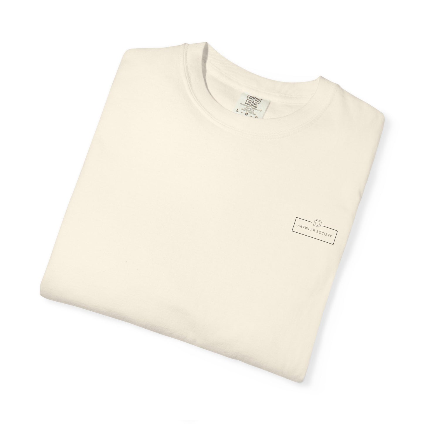 Unisex Surrealist-Inspired Garment-Dyed T-Shirt