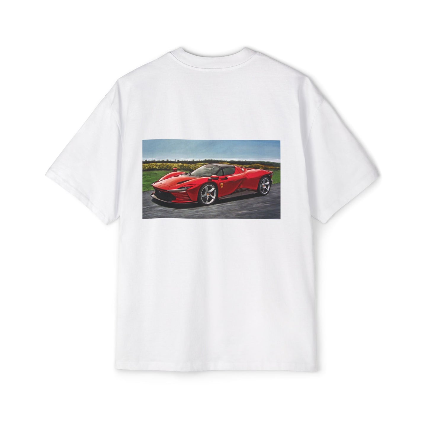 Men's Heavy Oversized Tee – Painted Speed