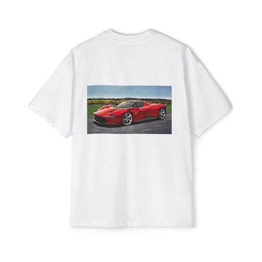 Men's Heavy Oversized Tee – Painted Speed