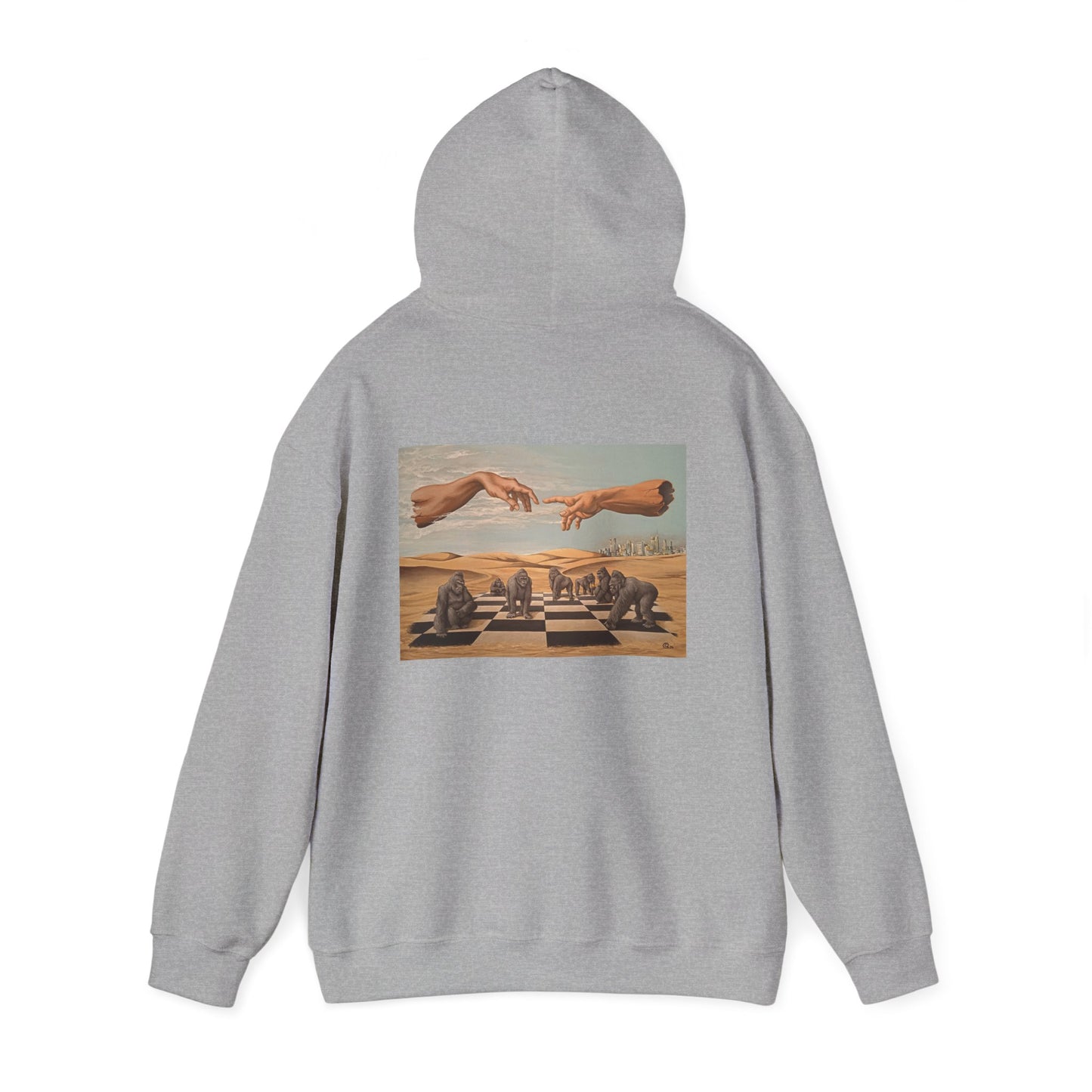 Oltre Confine – Surrealist Art Hoodie