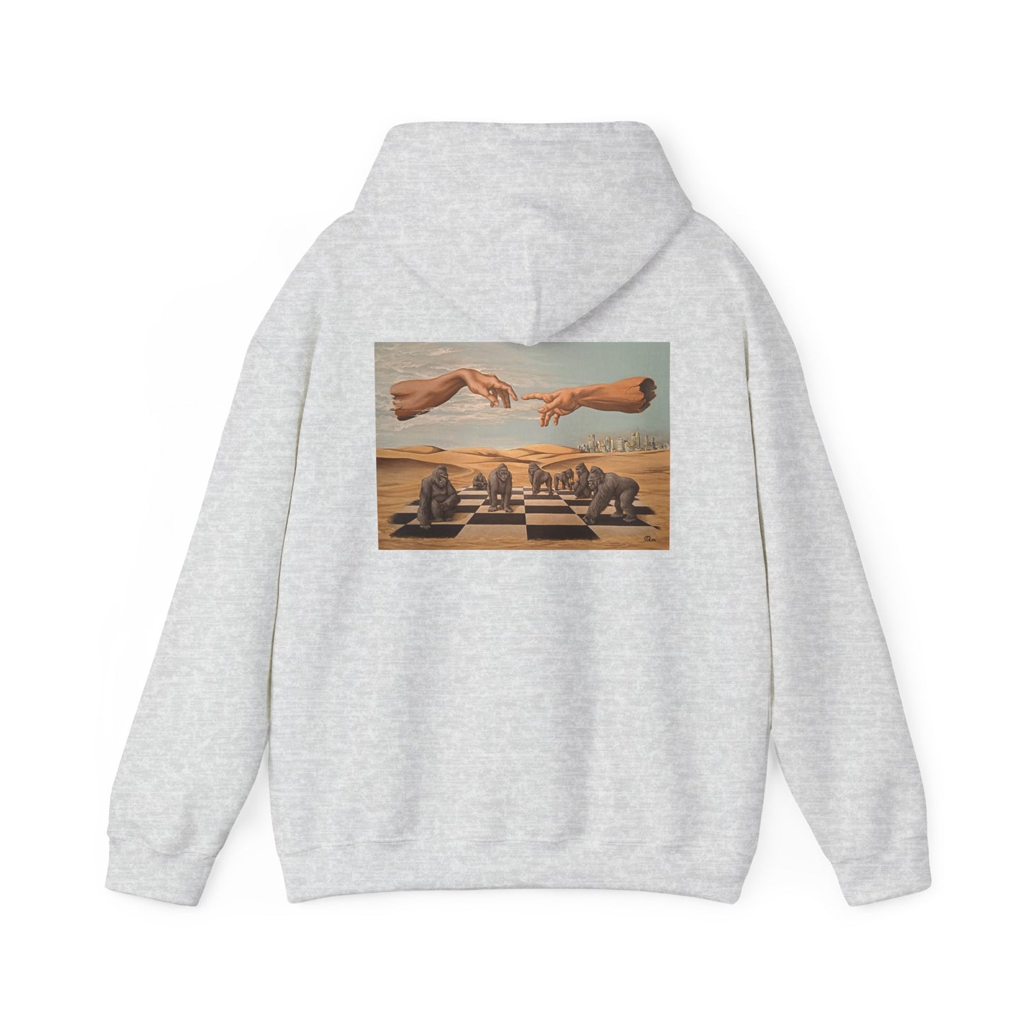 Oltre Confine – Surrealist Art Hoodie