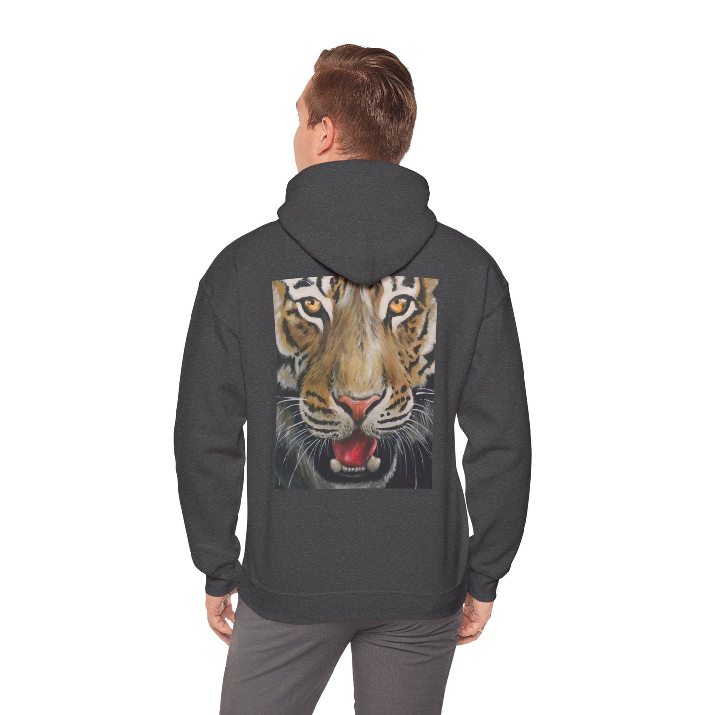 Tiger Portrait – Wearable Art Hoodie