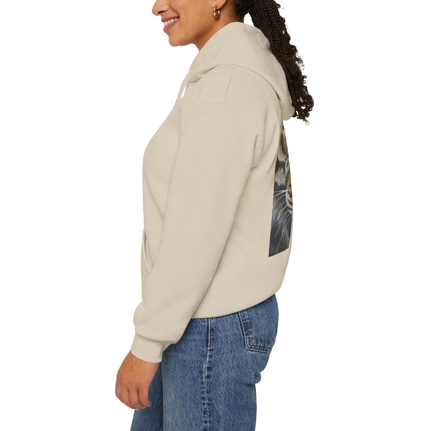 Tiger Portrait – Wearable Art Hoodie