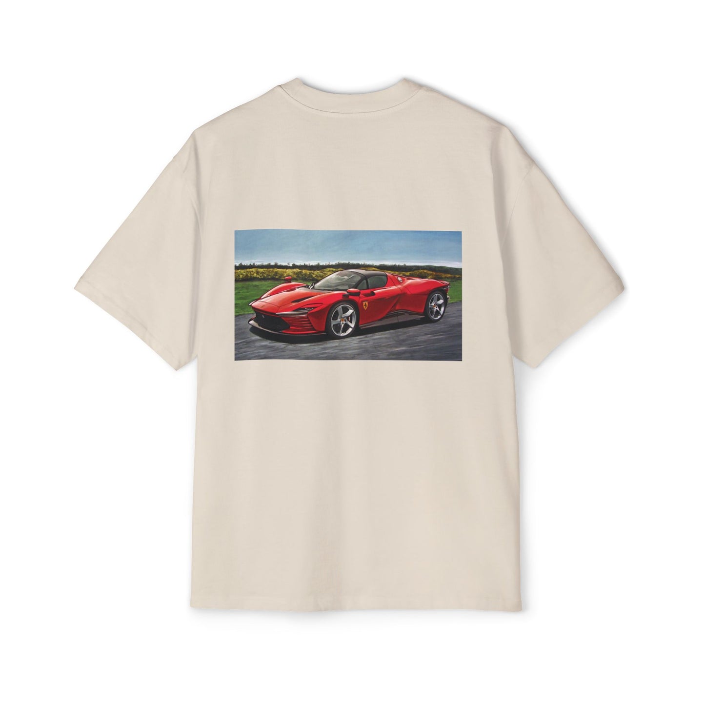 Men's Heavy Oversized Tee – Painted Speed