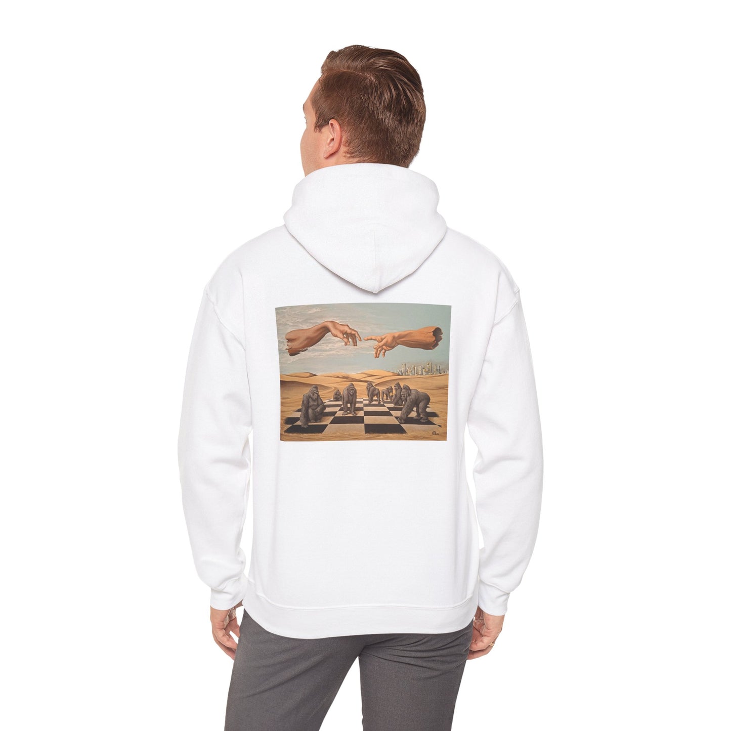 Oltre Confine – Surrealist Art Hoodie