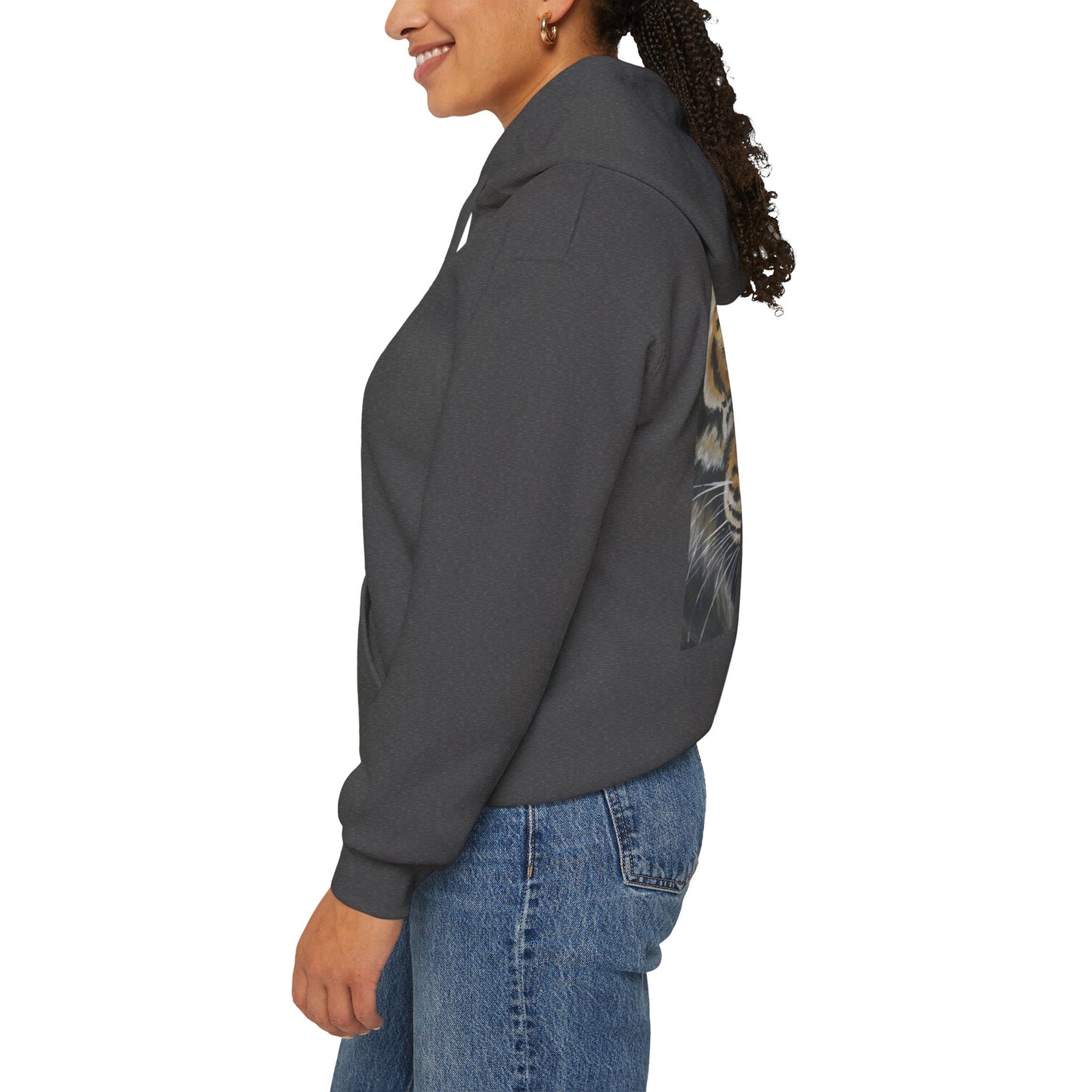 Tiger Portrait – Wearable Art Hoodie