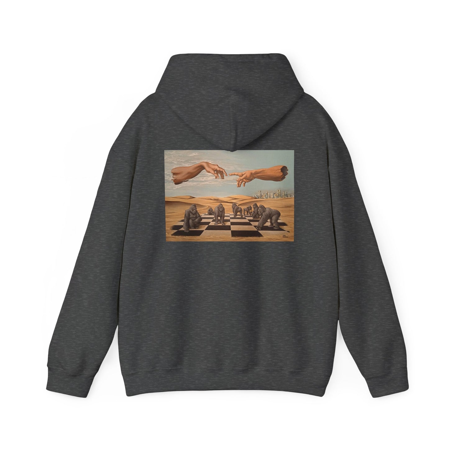 Oltre Confine – Surrealist Art Hoodie