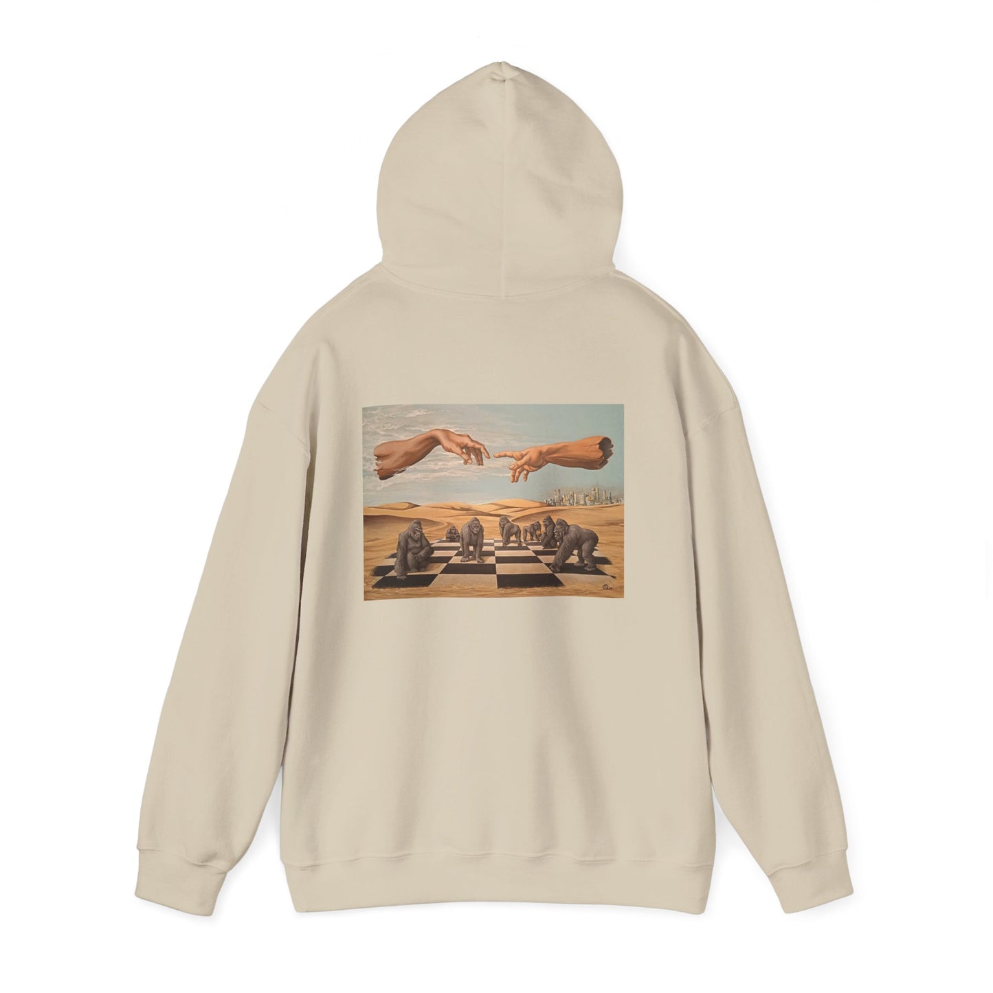 Oltre Confine – Surrealist Art Hoodie