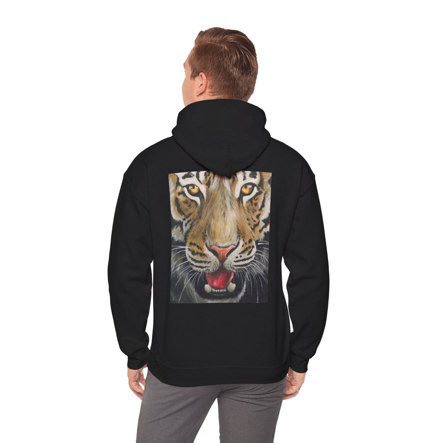 Tiger Portrait – Wearable Art Hoodie