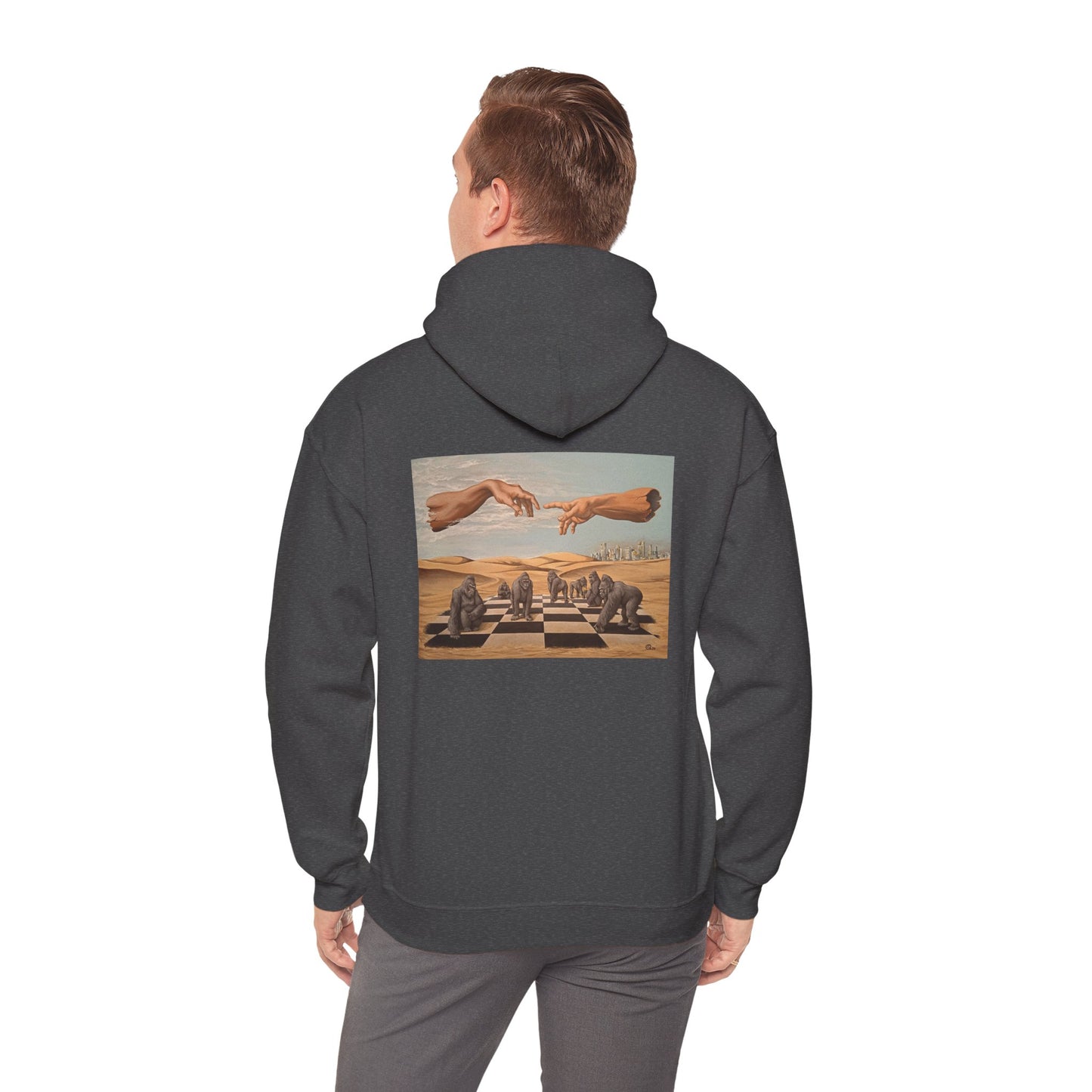 Oltre Confine – Surrealist Art Hoodie