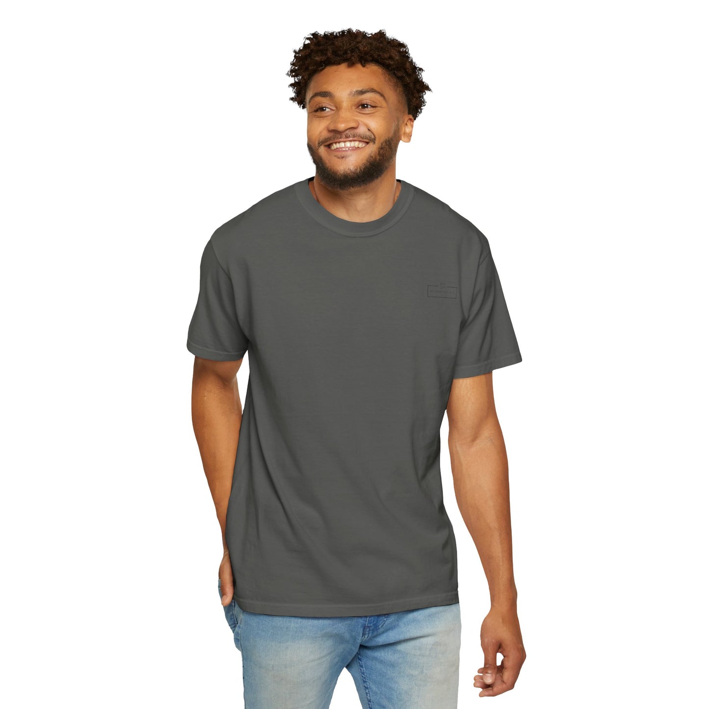 Unisex Surrealist-Inspired Garment-Dyed T-Shirt