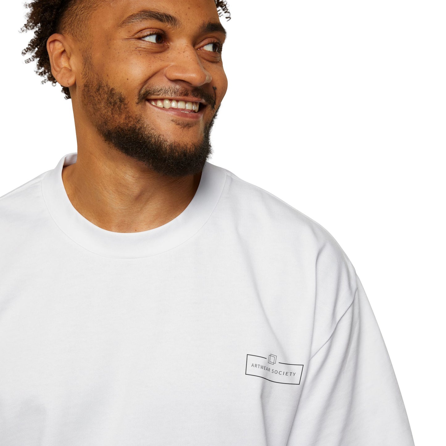 Men's Heavy Oversized Tee – Painted Speed