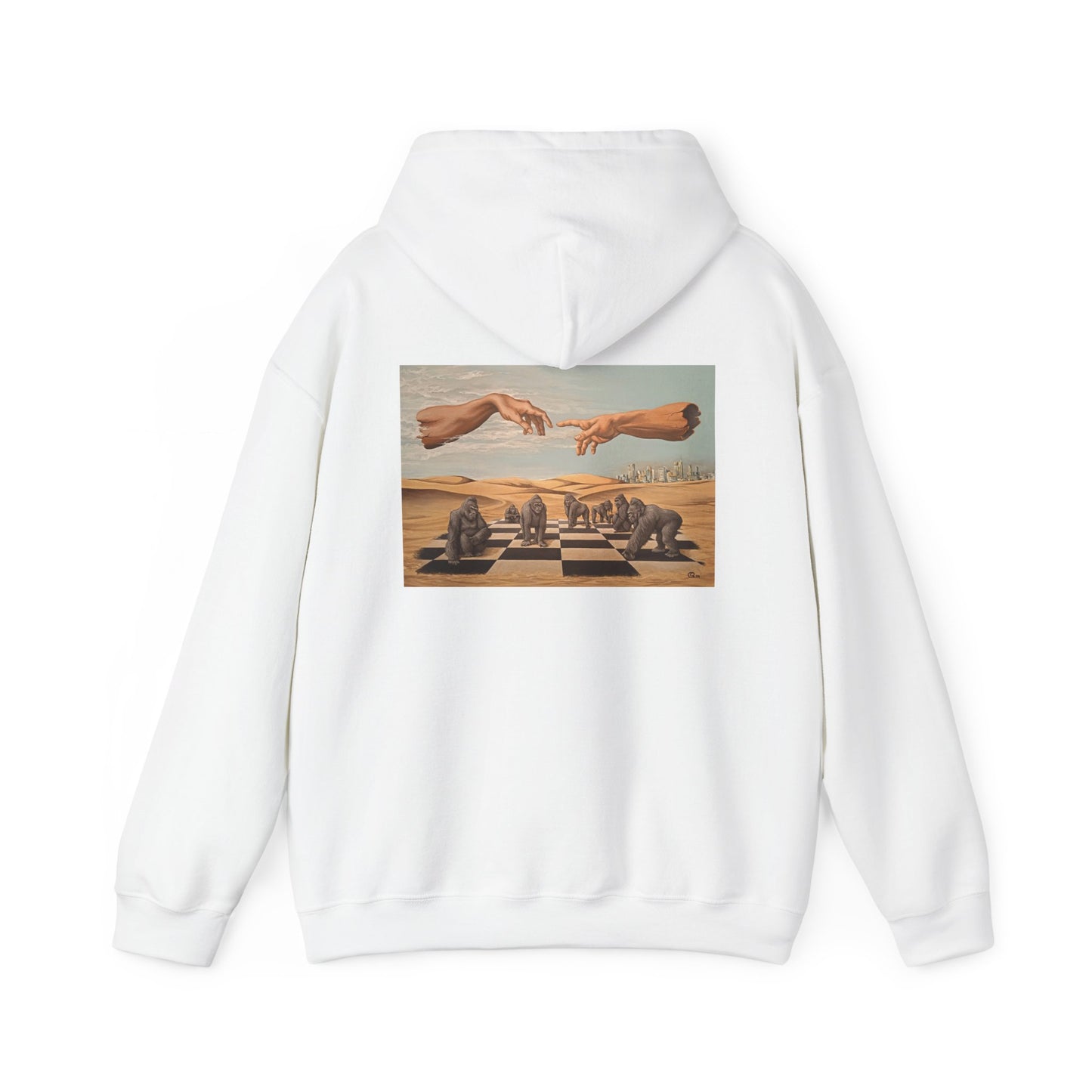 Oltre Confine – Surrealist Art Hoodie